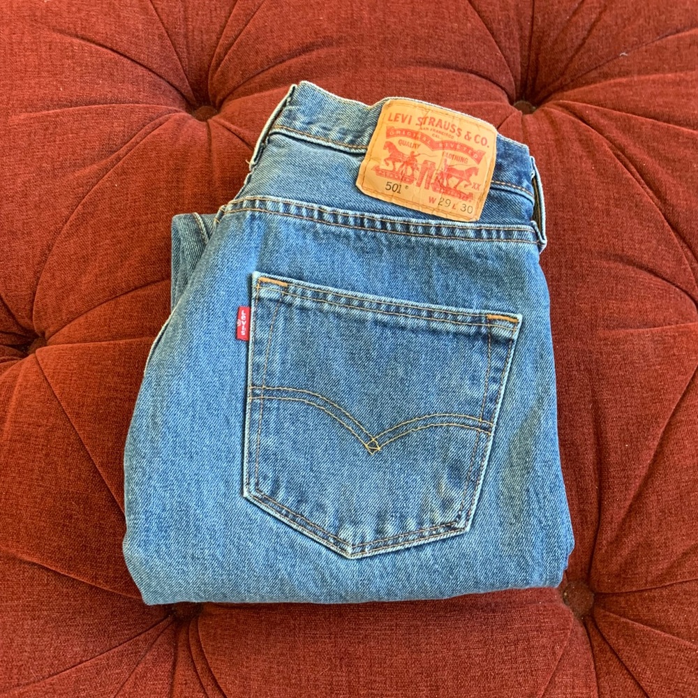 Nicely faded vintage Levi’s